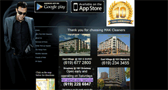 Desktop Screenshot of makcleaners.com